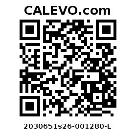 Calevo.com Preisschild 2030651s26-001280-L
