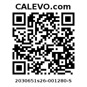 Calevo.com Preisschild 2030651s26-001280-S