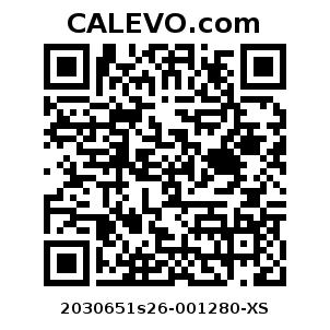 Calevo.com Preisschild 2030651s26-001280-XS