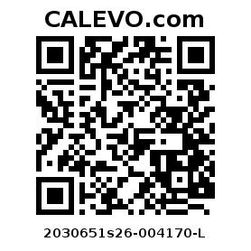 Calevo.com Preisschild 2030651s26-004170-L
