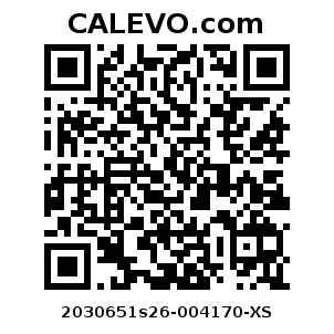 Calevo.com Preisschild 2030651s26-004170-XS