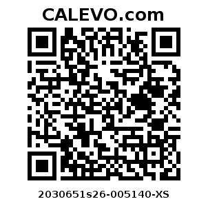 Calevo.com Preisschild 2030651s26-005140-XS
