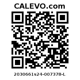 Calevo.com Preisschild 2030661s24-007378-L