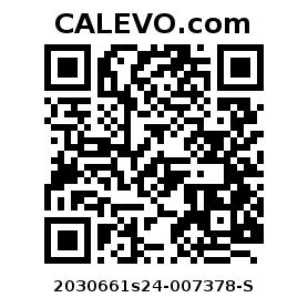 Calevo.com Preisschild 2030661s24-007378-S