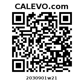 Calevo.com Preisschild 2030901w21
