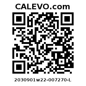 Calevo.com pricetag 2030901w22-007270-L