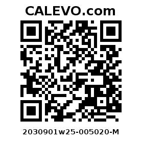 Calevo.com Preisschild 2030901w25-005020-M