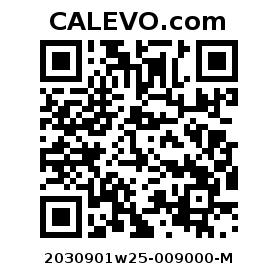Calevo.com Preisschild 2030901w25-009000-M