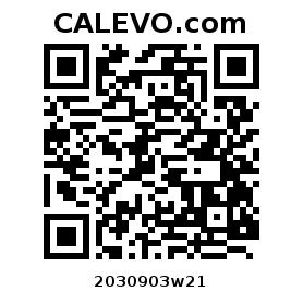 Calevo.com Preisschild 2030903w21