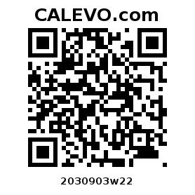Calevo.com Preisschild 2030903w22