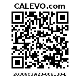 Calevo.com Preisschild 2030903w23-008130-L