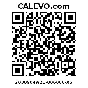 Calevo.com Preisschild 2030904w21-006060-XS