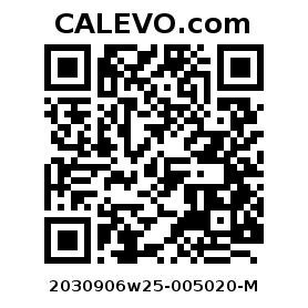 Calevo.com Preisschild 2030906w25-005020-M