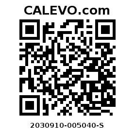 Calevo.com Preisschild 2030910-005040-S