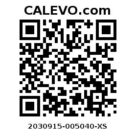 Calevo.com Preisschild 2030915-005040-XS