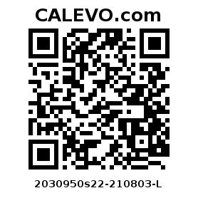 Calevo.com Preisschild 2030950s22-210803-L