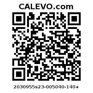 Calevo.com Preisschild 2030955s23-005040-140+