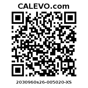 Calevo.com pricetag 2030960s26-005020-XS