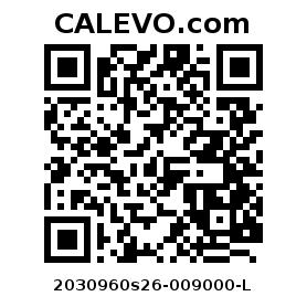 Calevo.com pricetag 2030960s26-009000-L