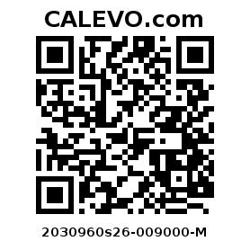 Calevo.com pricetag 2030960s26-009000-M
