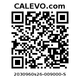 Calevo.com pricetag 2030960s26-009000-S