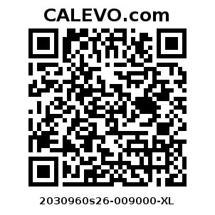 Calevo.com pricetag 2030960s26-009000-XL