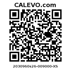 Calevo.com pricetag 2030960s26-009000-XS