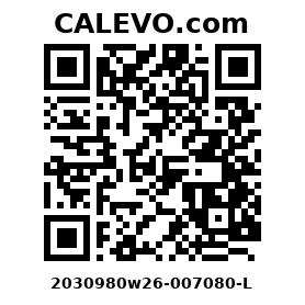 Calevo.com Preisschild 2030980w26-007080-L
