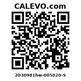 Calevo.com Preisschild 2030981hw-005020-S