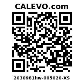 Calevo.com Preisschild 2030981hw-005020-XS