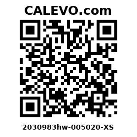 Calevo.com Preisschild 2030983hw-005020-XS