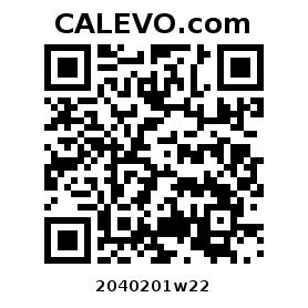 Calevo.com pricetag 2040201w22