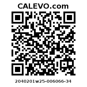 Calevo.com Preisschild 2040201w25-006066-34