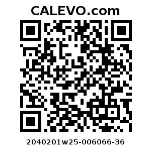 Calevo.com Preisschild 2040201w25-006066-36