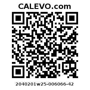Calevo.com Preisschild 2040201w25-006066-42