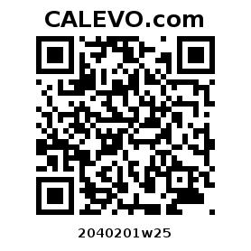 Calevo.com Preisschild 2040201w25
