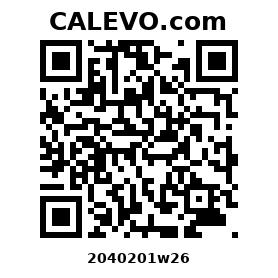 Calevo.com Preisschild 2040201w26