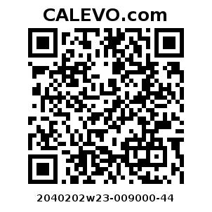 Calevo.com pricetag 2040202w23-009000-44