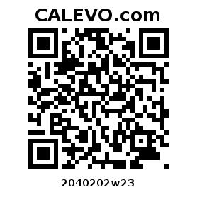 Calevo.com Preisschild 2040202w23