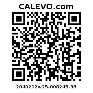 Calevo.com Preisschild 2040202w25-008245-38