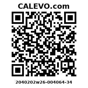 Calevo.com Preisschild 2040202w26-004064-34