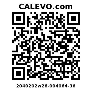 Calevo.com Preisschild 2040202w26-004064-36