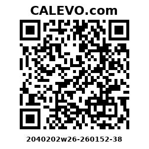 Calevo.com Preisschild 2040202w26-260152-38