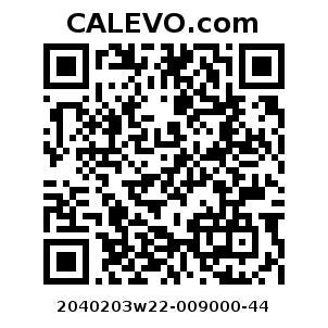 Calevo.com Preisschild 2040203w22-009000-44