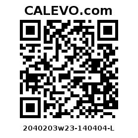 Calevo.com Preisschild 2040203w23-140404-L