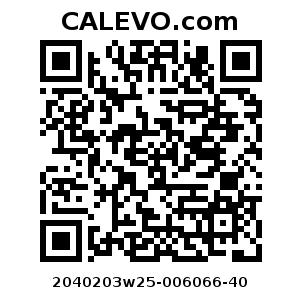 Calevo.com Preisschild 2040203w25-006066-40