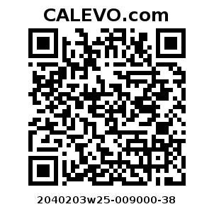Calevo.com Preisschild 2040203w25-009000-38