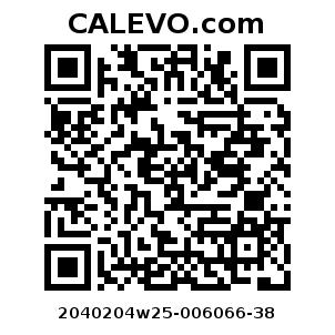 Calevo.com Preisschild 2040204w25-006066-38