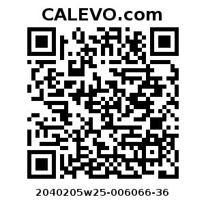 Calevo.com Preisschild 2040205w25-006066-36