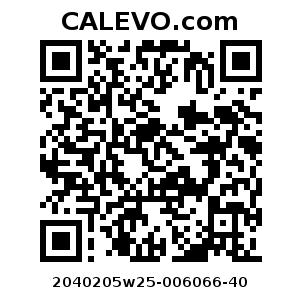 Calevo.com Preisschild 2040205w25-006066-40